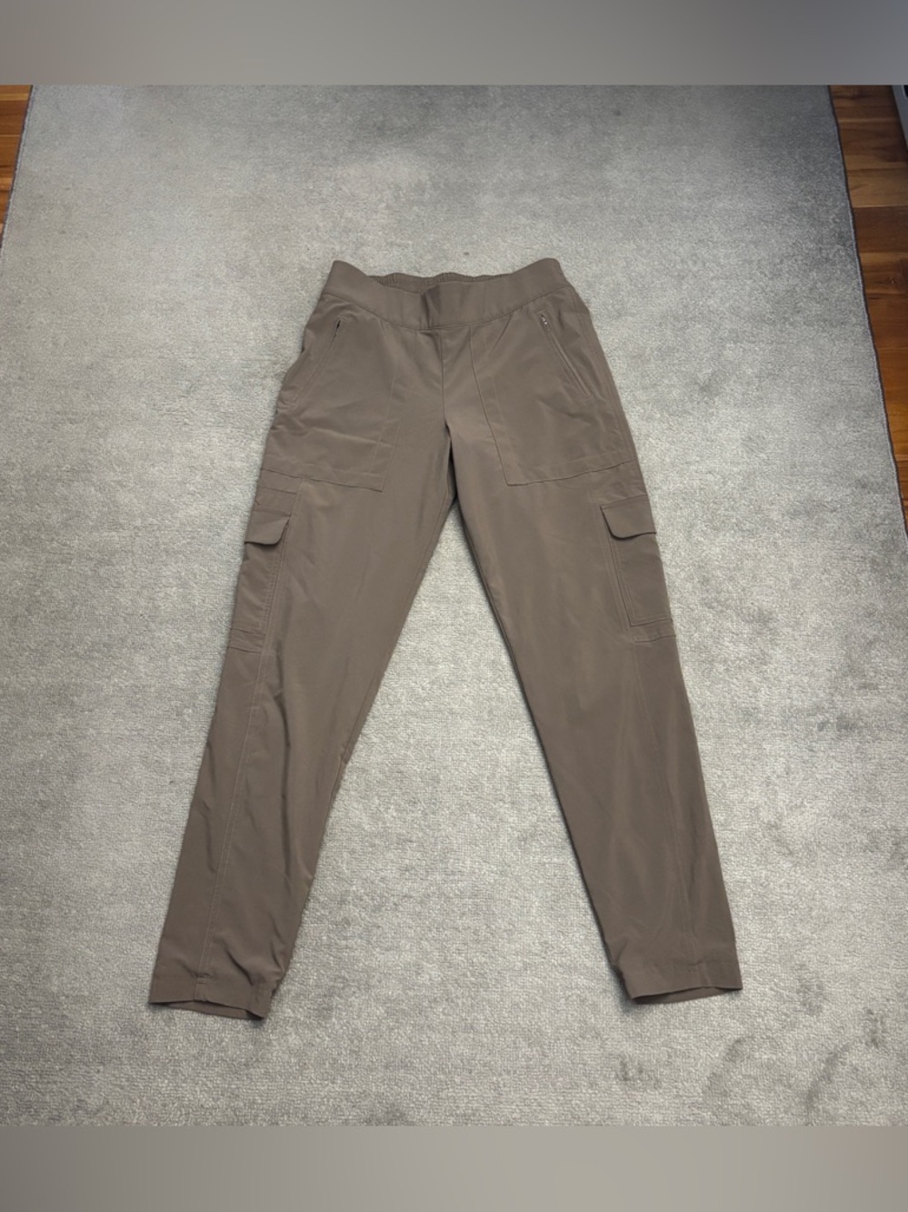 Athleta Chelsea Cargo Lined Pants Brown Women’s - Picture 3 of 11